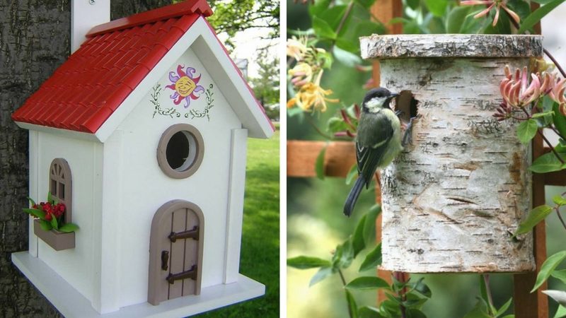בית ציפורים עשוי עץ