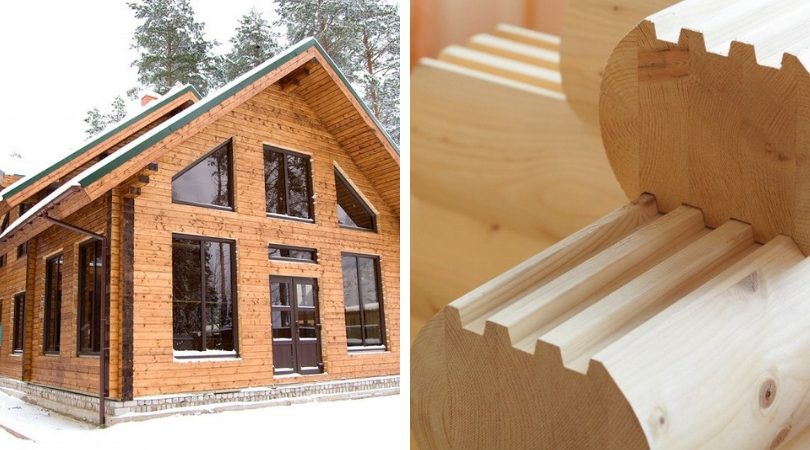 Profilované dřevěné domy