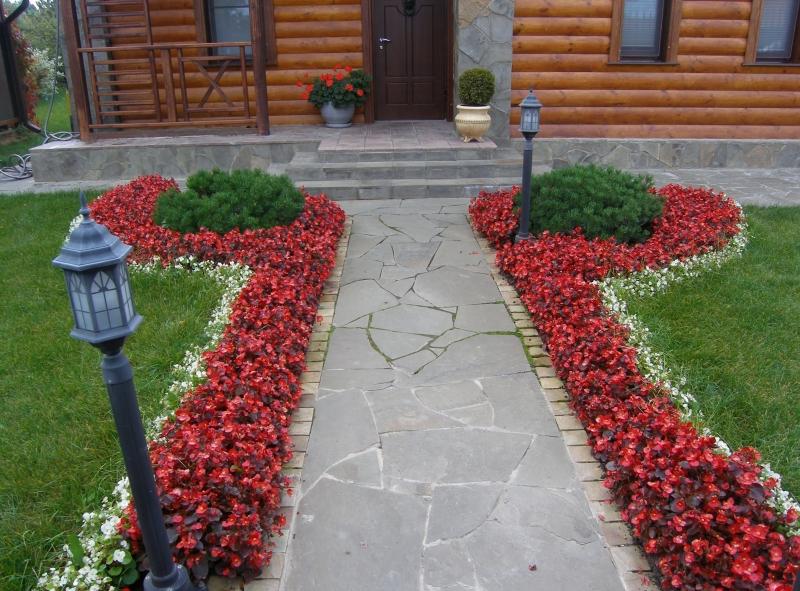 Flower bed design