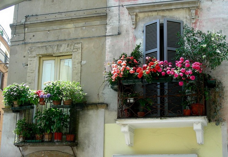 balcons à la française