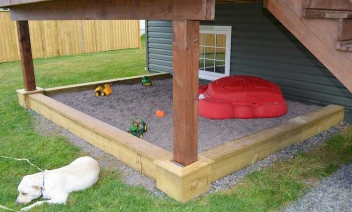 Children's sandbox