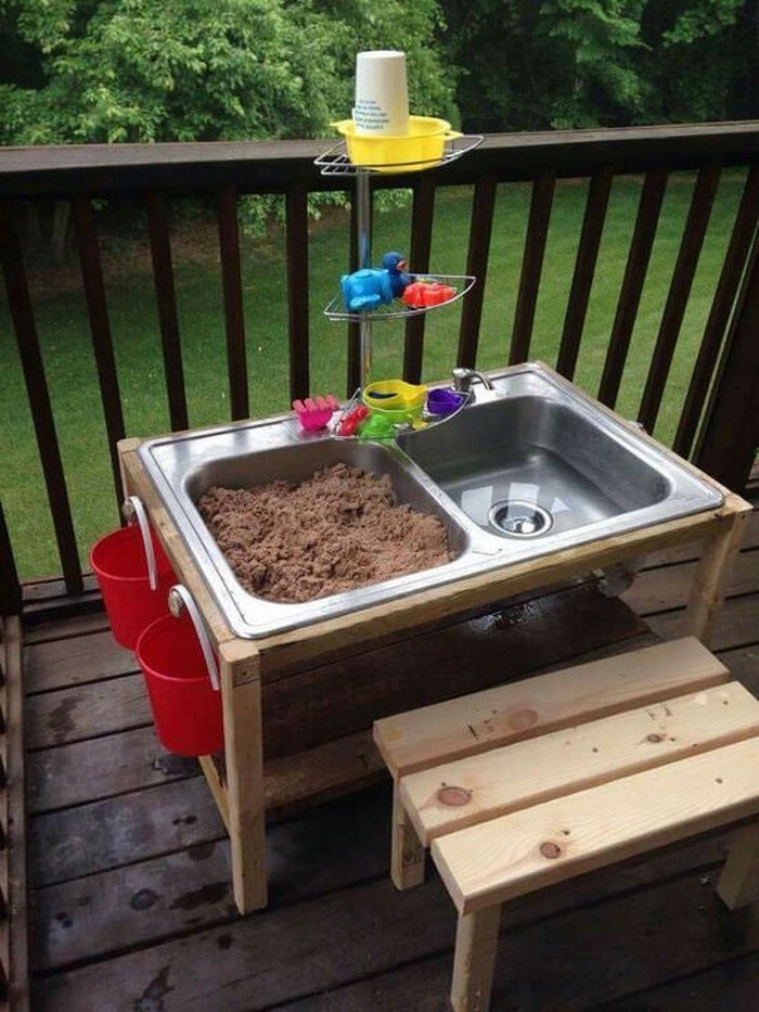 Bac à sable pour enfants