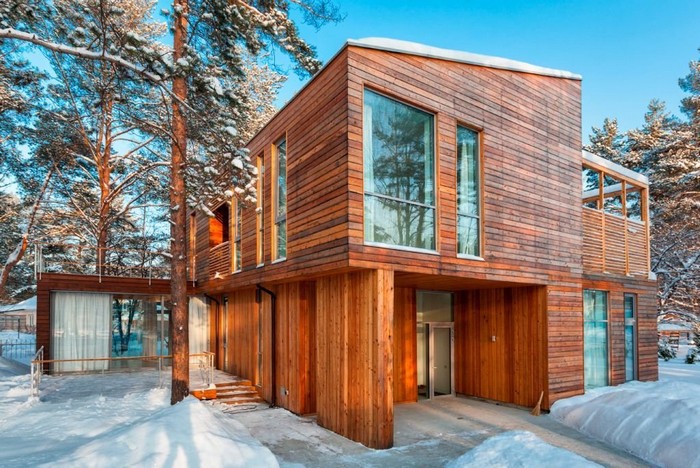Dřevěné domy