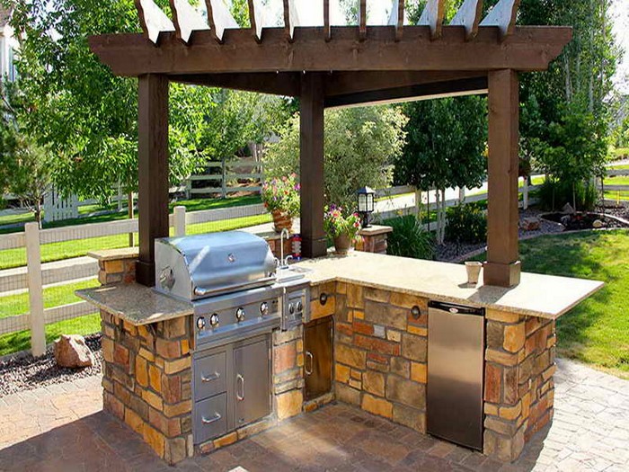 BBQ area