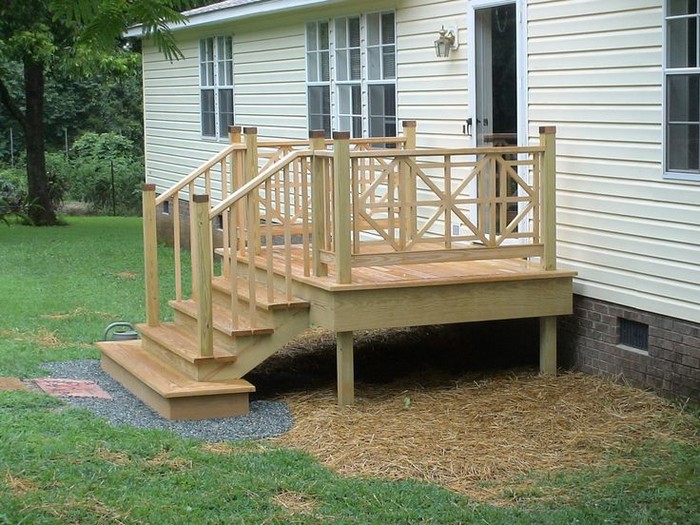 wooden porch