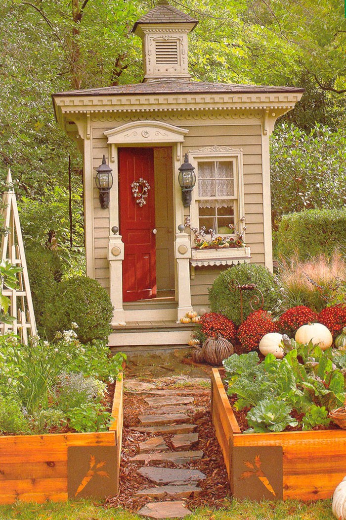 malé zahradní domky