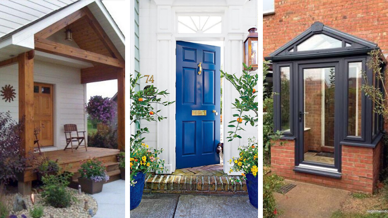 porch in a private house