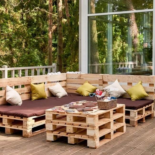 venkovní nábytek pro letní chaty