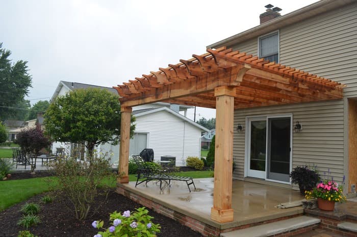 terrasse à la maison