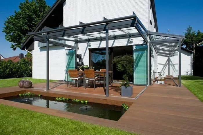 terrasse à la maison