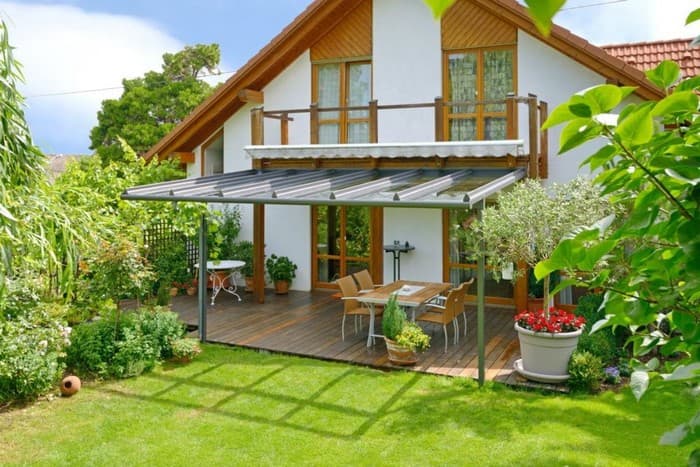 terrasse à la maison