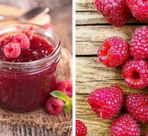 confiture de framboise