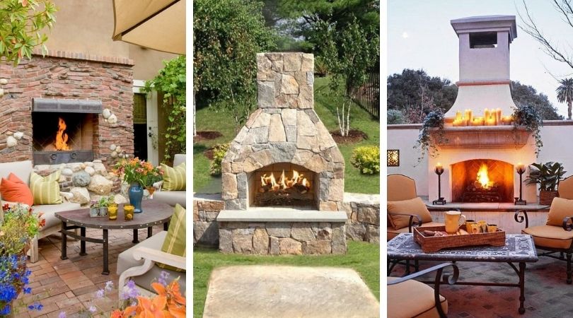 outdoor fireplaces