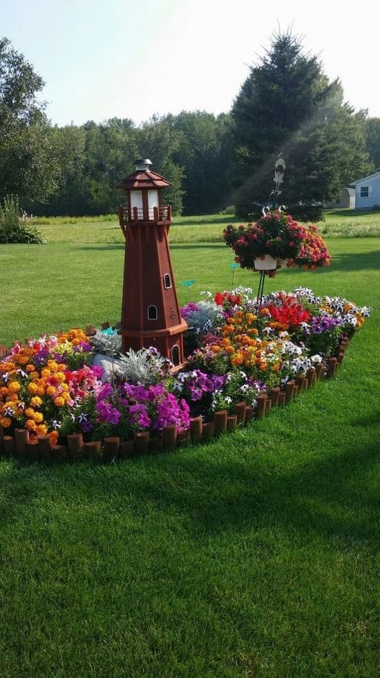 décor de jardin