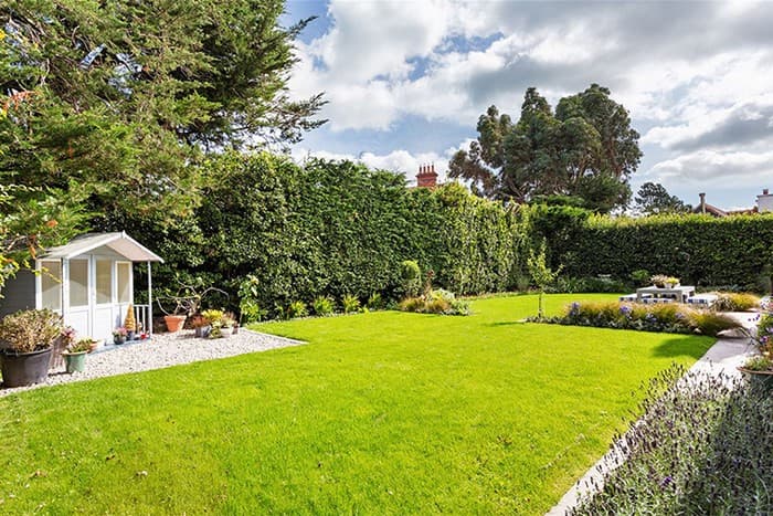 courtyard design in a private house