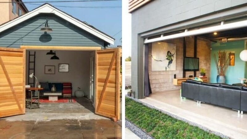 transformation d'un garage en maison