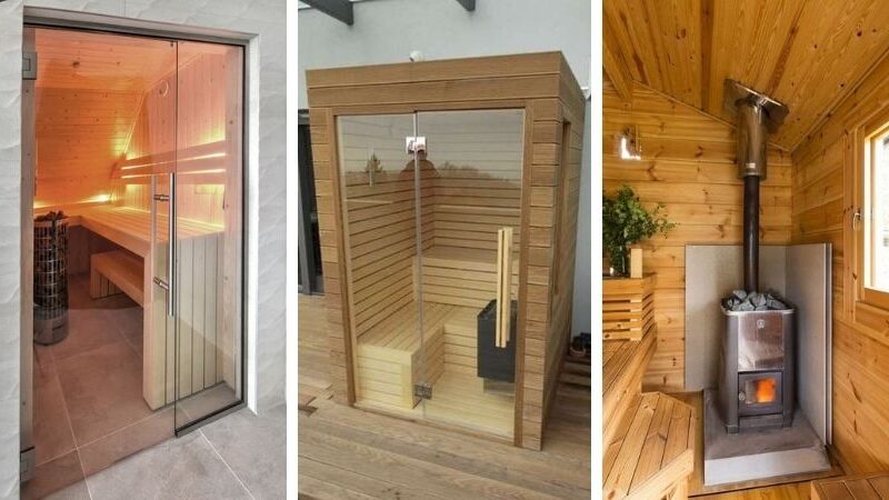 domácí mini sauna